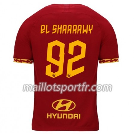 Maillot de Foot AS Roma EL Shaarawy 92 Domicile 2019/20